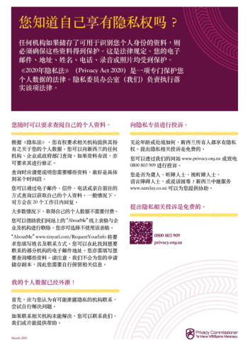 Screenshot of Simplified Chinese